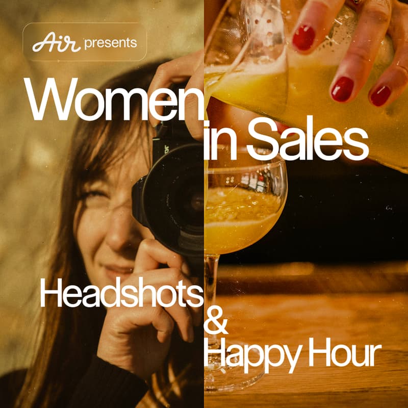 Cover Image for Women in Sales: Headshots & Happy Hour