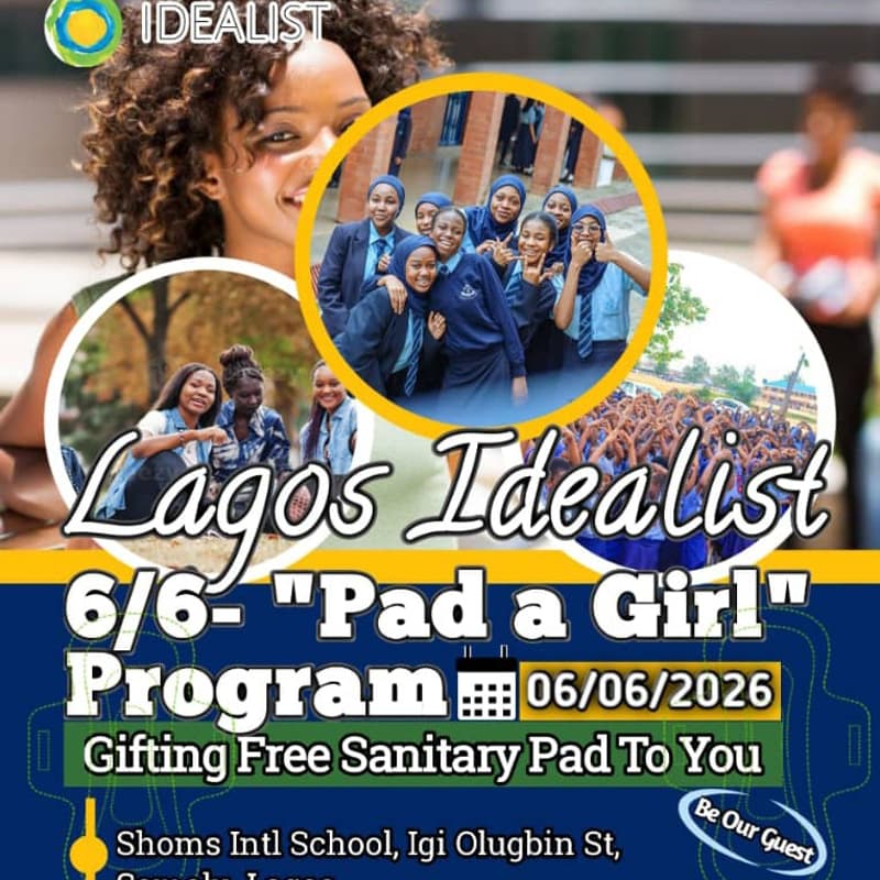 Cover Image for Lagos Idealist Day - 6/6: PAD A GIRL