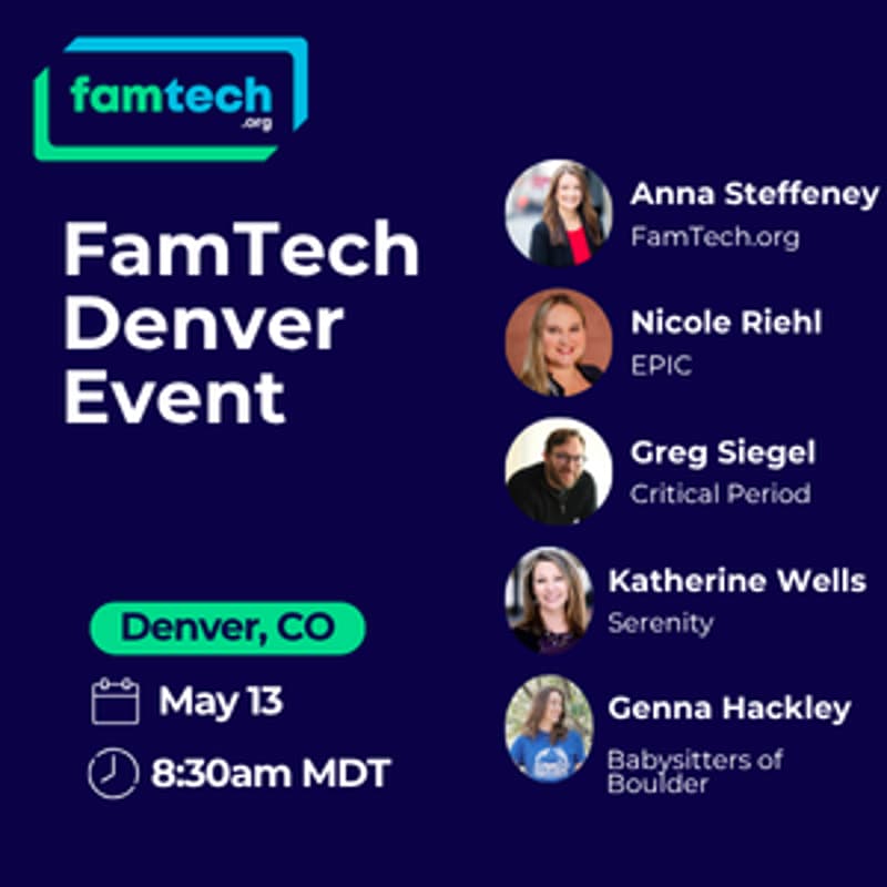 Cover Image for FamTech Denver Event | Networking, Community & Panel Discussion