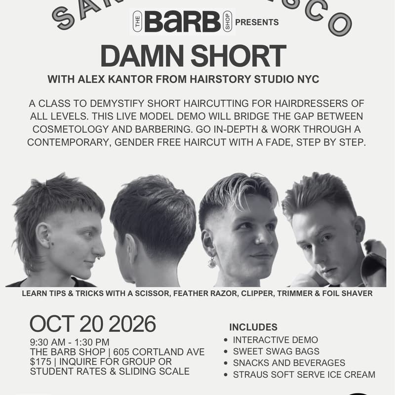 Cover Image for Damn Short @ The Barb Shop
