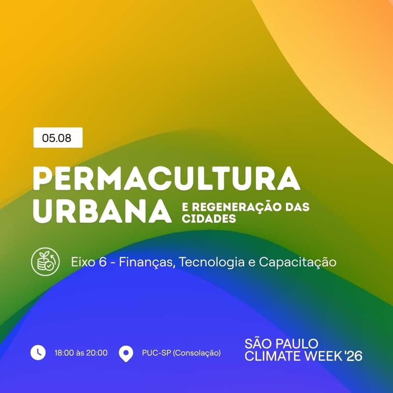 Cover Image for PERMACULTURA URBANA E REGENERAÇÃO DAS CIDADES