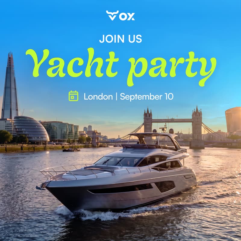 Cover Image for London Yacht Sunset Soirée by OX Security🌅