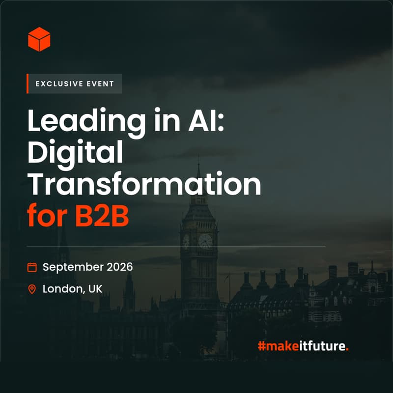 Cover Image for Leading in AI: Digital Transformation for B2B