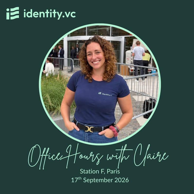 Cover Image for identity.vc 🌈 @ Station F: Office Hours with Claire