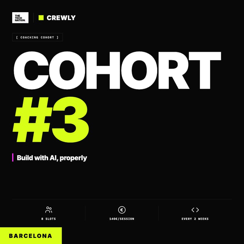 Cover Image for Crewly Cohort #3 by The Tech Nation