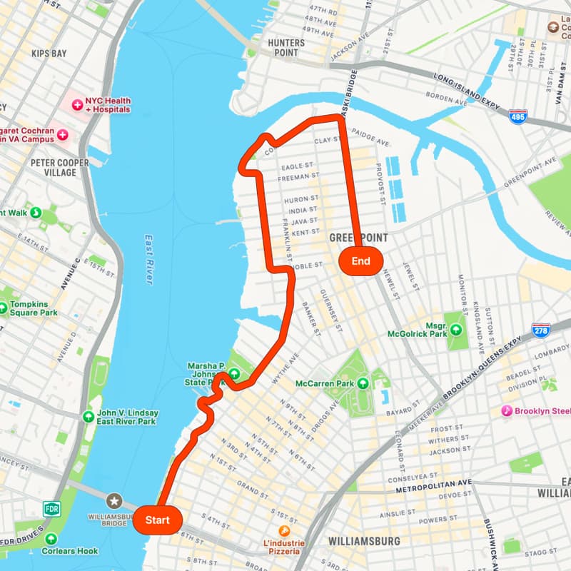 Cover Image for Community Walk: Williamsburg → Greenpoint 🐍