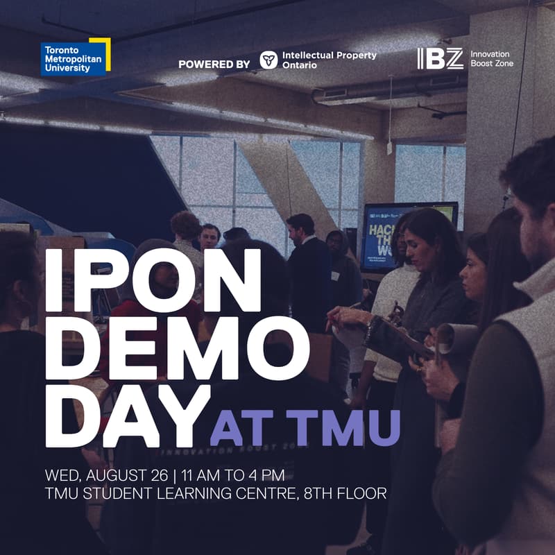 Cover Image for IPON Demo Day at TMU