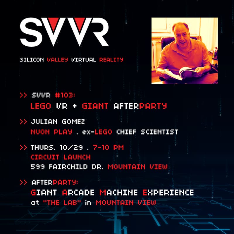 Cover Image for SVVR #103: LEGO VR + GIANT ARCADE AFTERPARTY