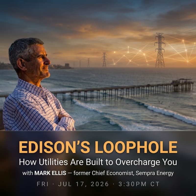 Cover Image for Edison's Loophole: How Utilities Are Built to Overcharge You
