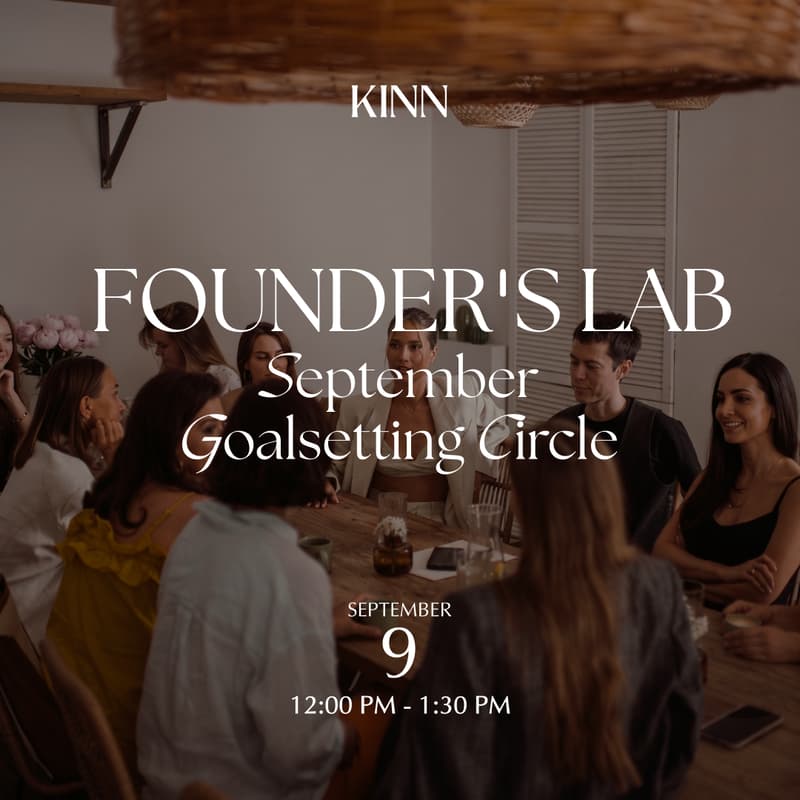 Cover Image for Founder's Lab: September Goalsetting Circle