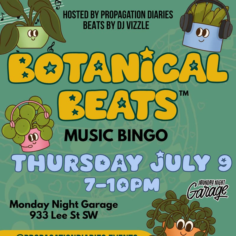 Cover Image for Botanical Beats - Music Plant Bingo