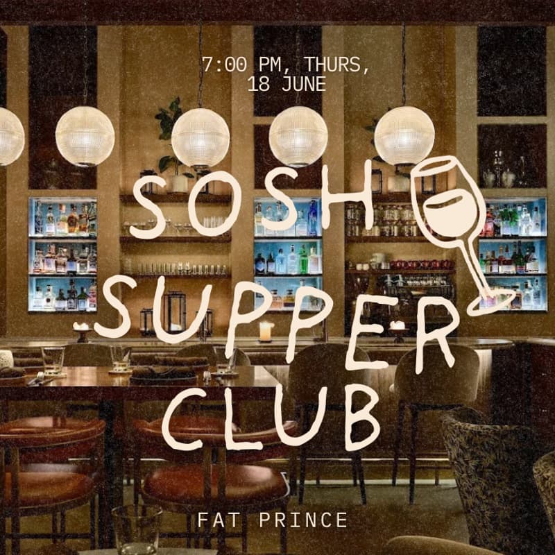 Cover Image for sosh supper club: fat prince