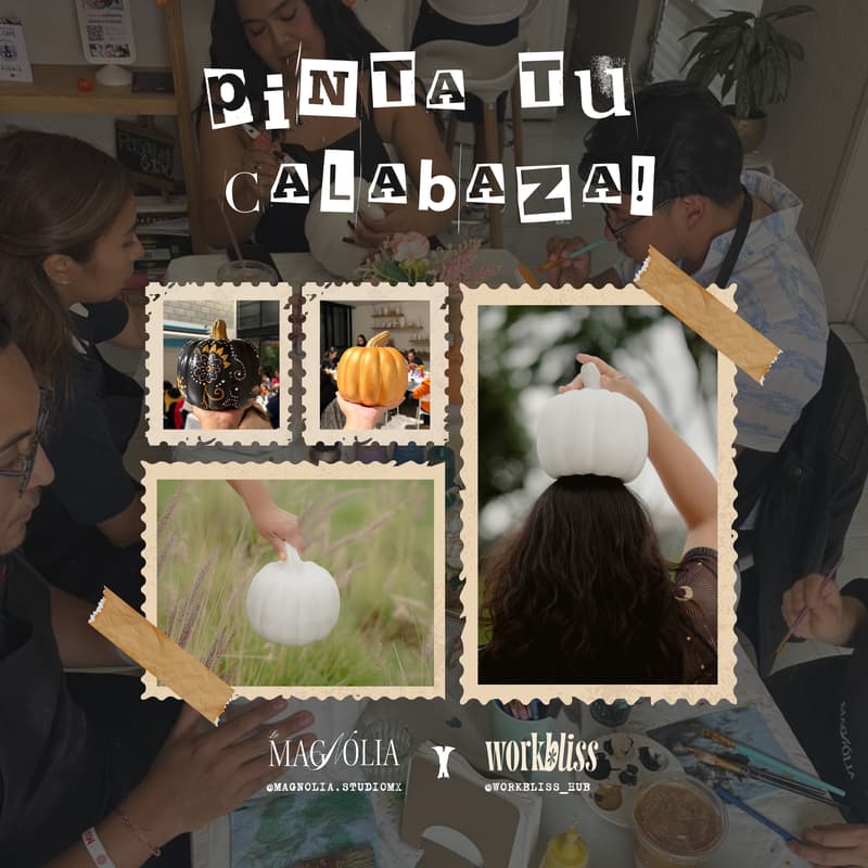 Cover Image for Taller Pinta Calabazas 🎃