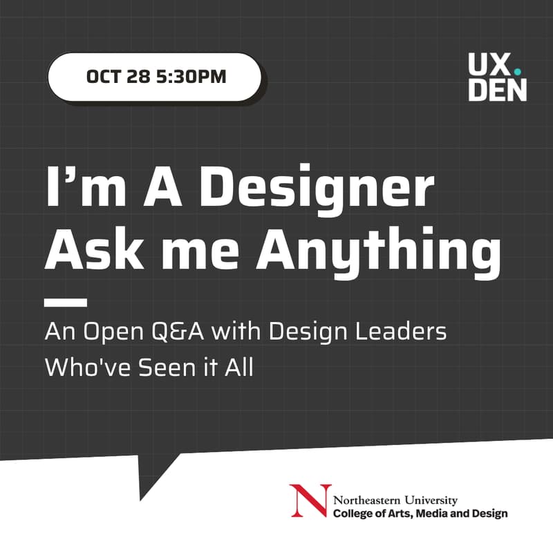 Cover Image for I'm A Designer, Ask me Anything