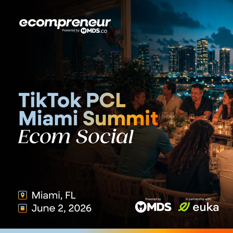 Cover Image for TikTok PCL Summit Ecom Social June 2026
