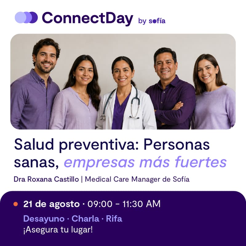Cover Image for Connect Day by Sofía - Salud Preventiva