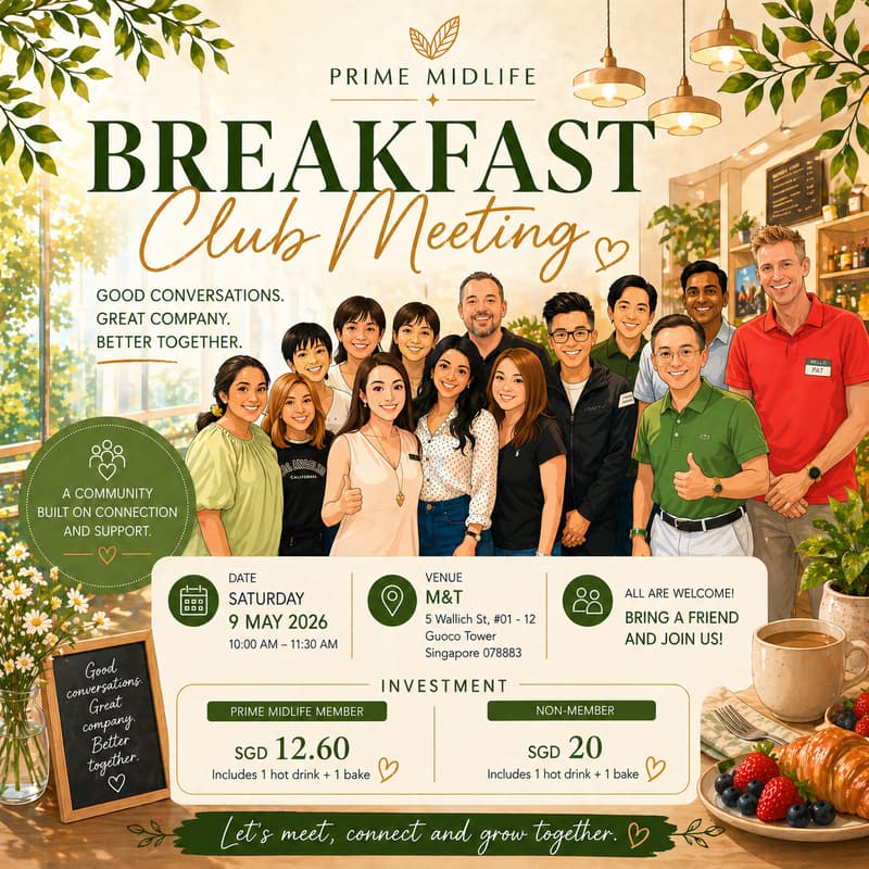 Cover Image for Prime Midlife May Breakfast Club: Reimagining What Work Means at Midlife