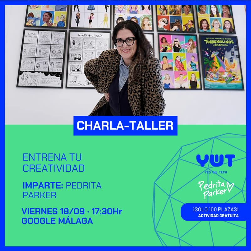 Cover Image for Charla Taller YWT - Entrena tu creatividad con Pedrita Parker