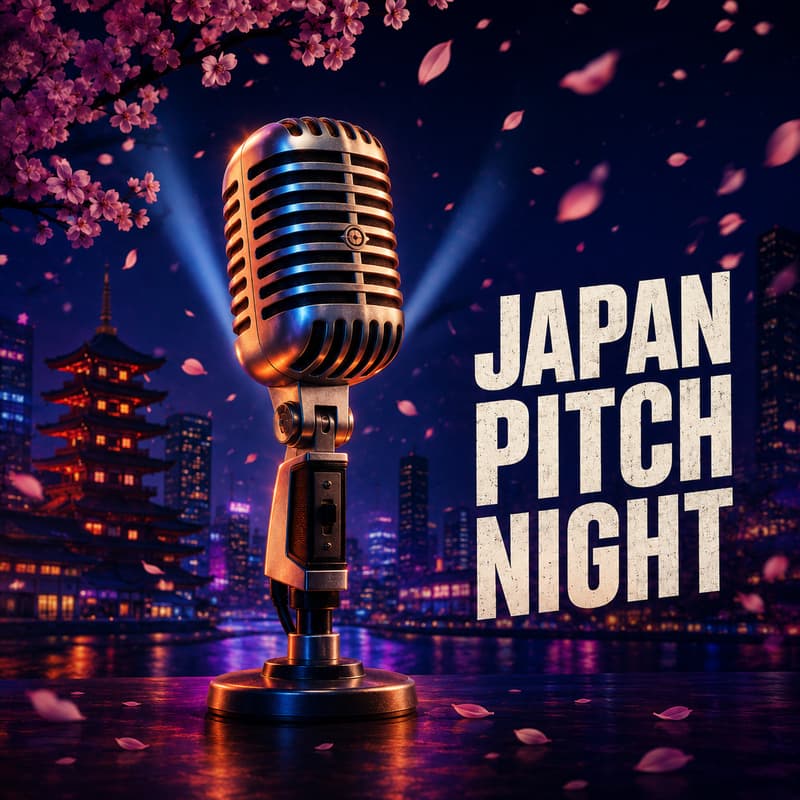 Cover Image for Japan Pitch Night - JETRO x Incubateur HEC Paris x Station F
