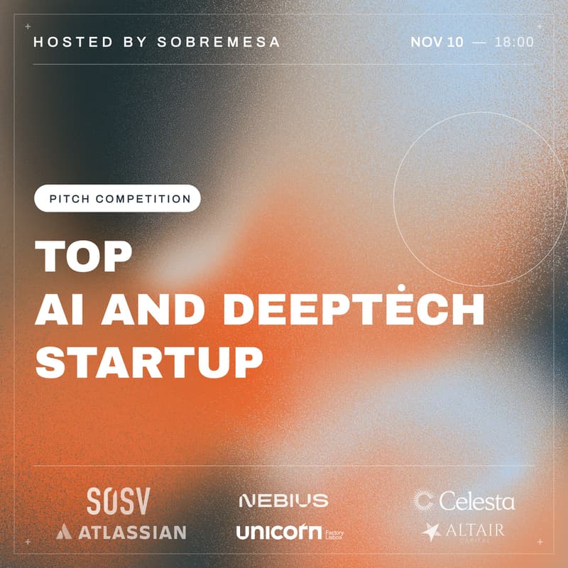 Cover Image for TOP AI & DEEP TECH STARTUP Pitch Competition at Web Summit