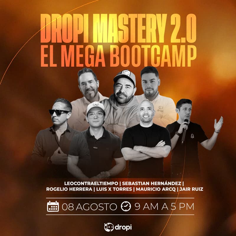 Cover Image for DROPI MASTERY ELITE 2.0 — CERTIFICACIÓN PRESENCIAL