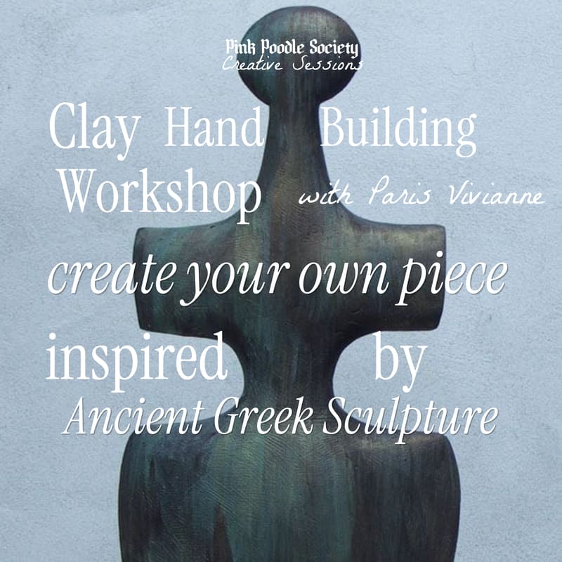 Cover Image for Amsterdam | Clay Hand Building Workshop on Ancient Greek Sculpture with Paris Vivianne