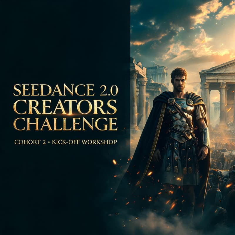 Cover Image for Seedance 2.0 Founders Challenge — Cohort 2 Kick-off Workshop online