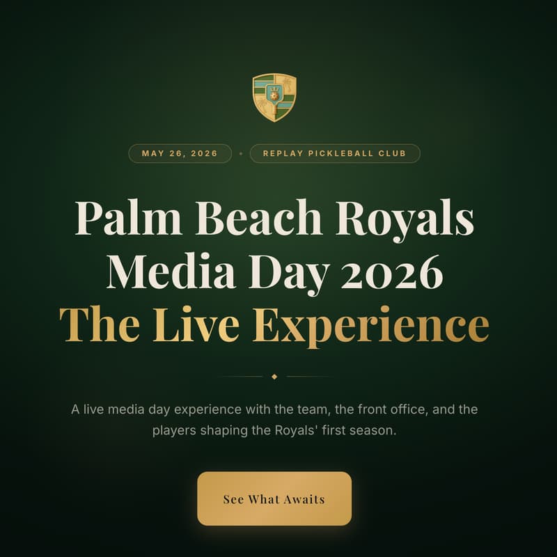 Cover Image for Palm Beach Royals Media Day 2026: The Live Experience