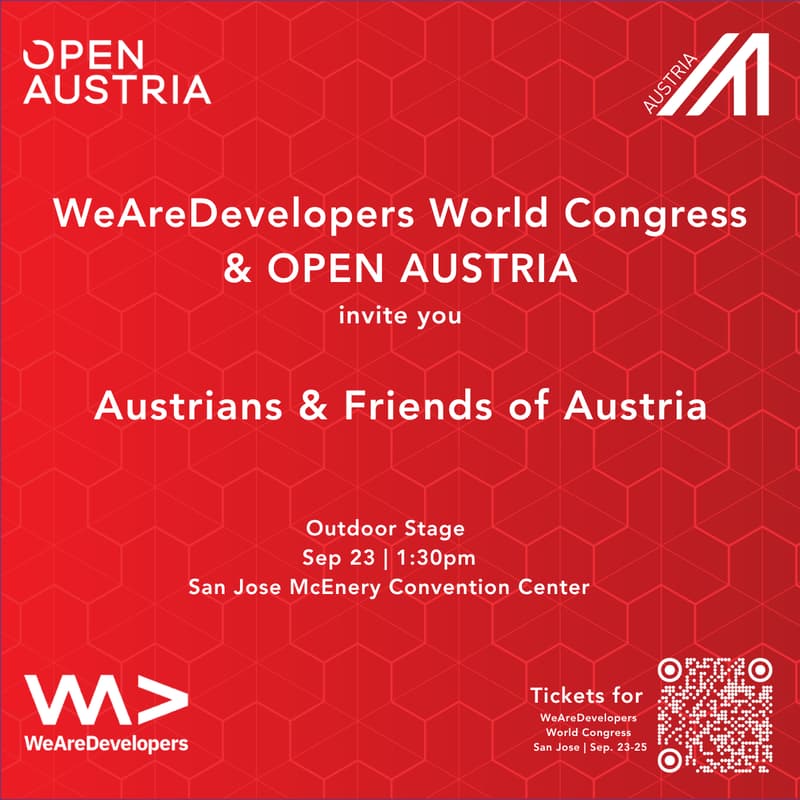 Cover Image for Austrians & Friends of Austria @ WeAreDevelopers World Congress