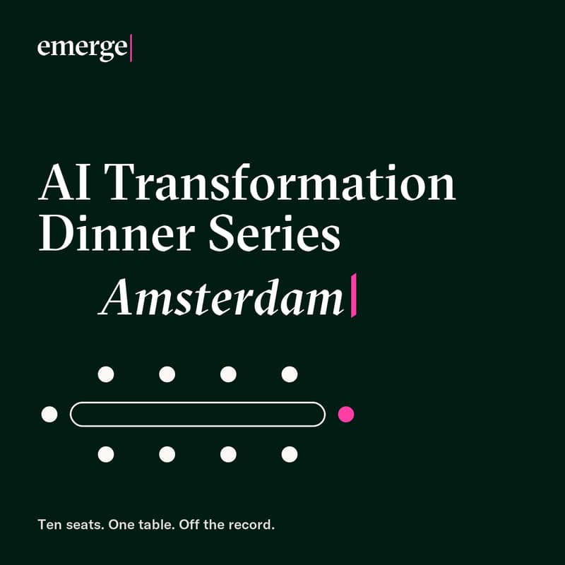 Cover Image for AI Transformation Dinner Series - Amsterdam Edition