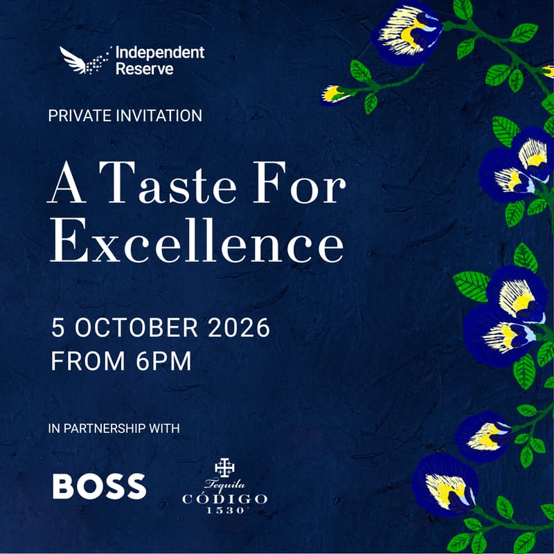 Cover Image for A Taste for Excellence With Independent Reserve