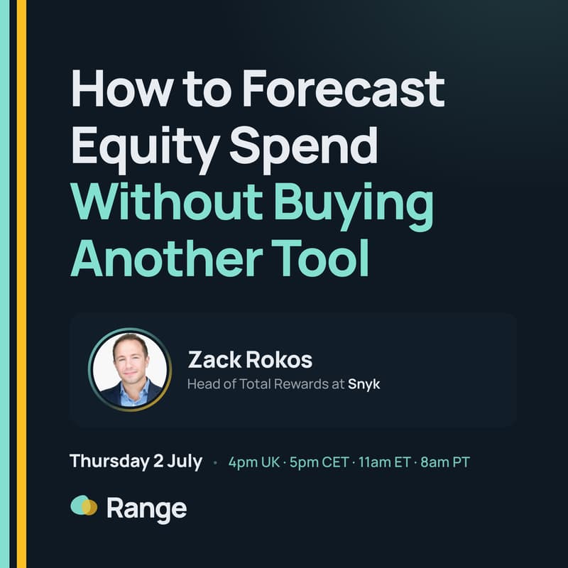 Cover Image for How to Forecast Equity Spend Without Buying Another Tool
