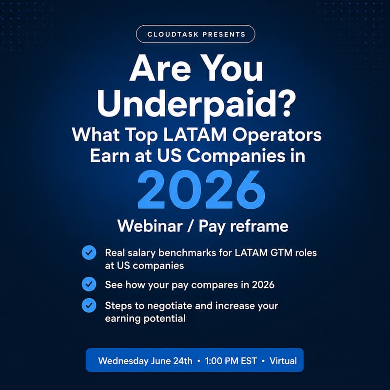 Cover Image for Are You Underpaid? What Top LATAM Operators Earn at US Companies in 2026