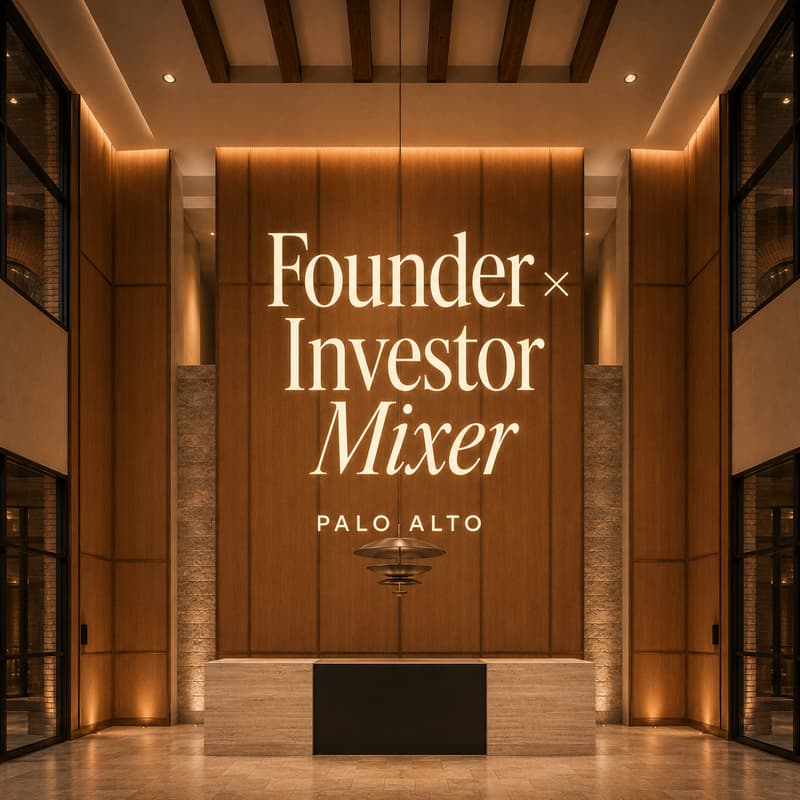 Cover Image for Founder × Investor Mixer: Palo Alto