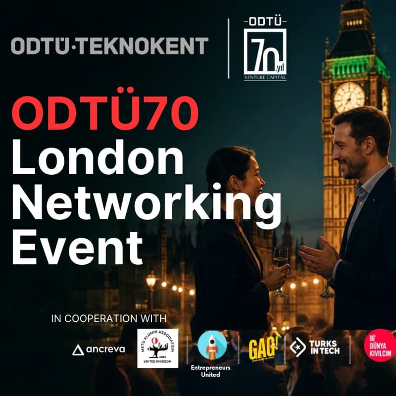 Cover Image for ODTÜ70 London Networking Event