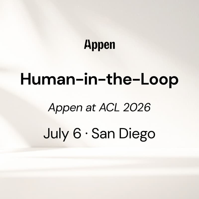 Cover Image for Human-in-the-Loop Happy Hour at ACL 2026