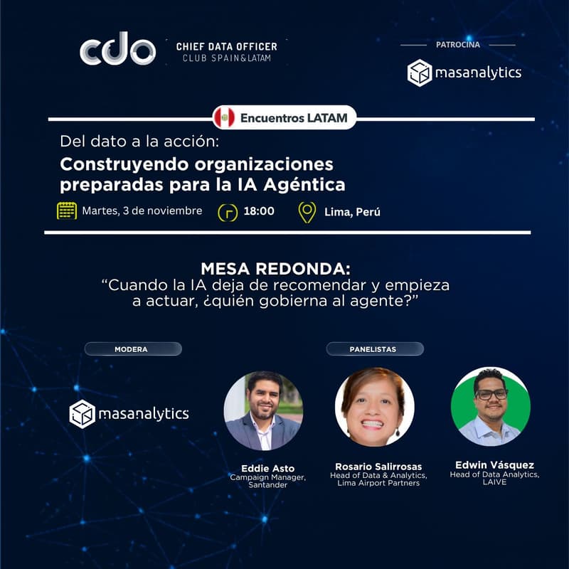 Cover Image for Del dato a la acción: construyendo organizaciones preparadas para la IA Agéntica