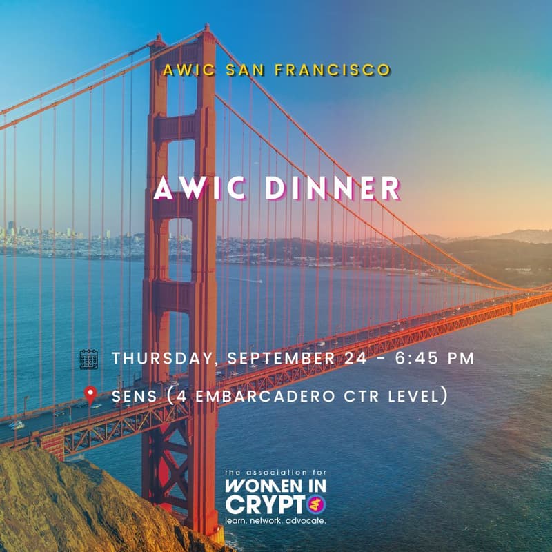 Cover Image for AWIC San Francisco Dinner