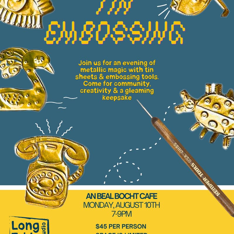 Cover Image for Craft Club: Tin Embossing