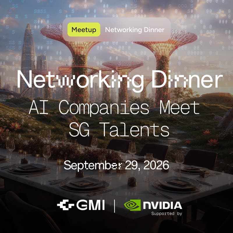 Cover Image for The AI Native Night: Singapore | GMI Cloud & NVIDIA