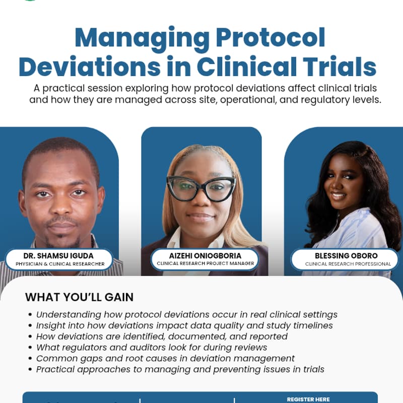 Cover Image for Managing Protocol Deviation In Clinical Research