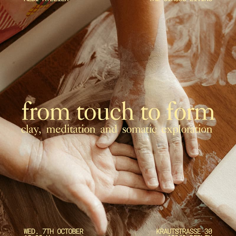 Cover Image for From touch to form: Clay, meditation & somatic exploration
