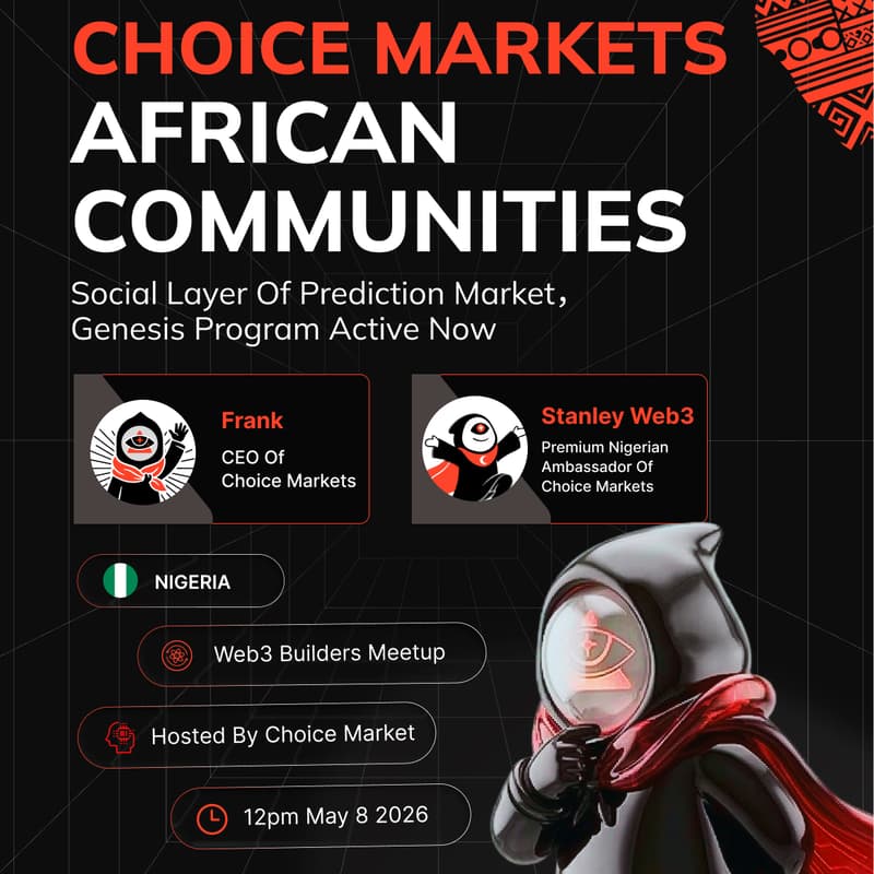 Cover Image for CHOICE MARKET EVENT ( Ebsu)