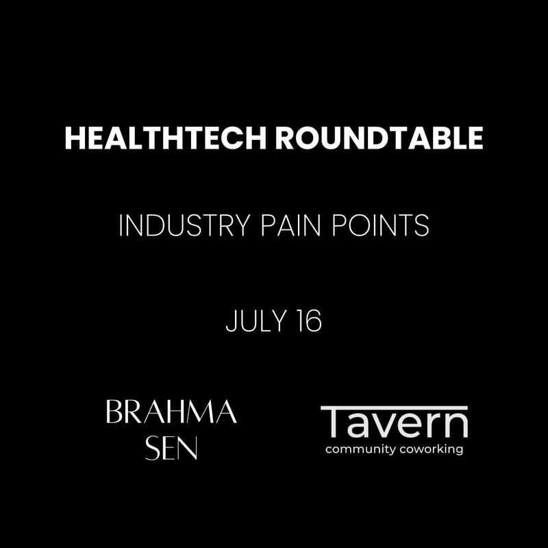 Cover Image for HealthTech Roundtable: Industry Pain Points