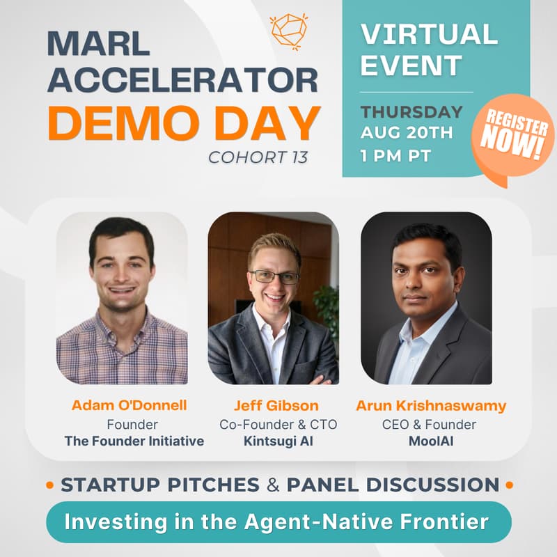Cover Image for Investing in the Agent‑Native Frontier: MARL Demo Day