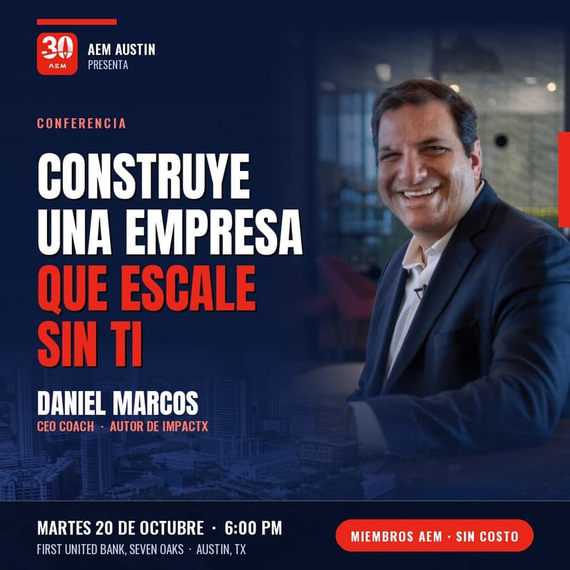 Cover Image for Daniel Marcos · Build a Company That Scales Without You | AEM Austin
