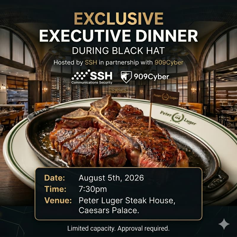 Cover Image for Cybersecurity Executive Dinner