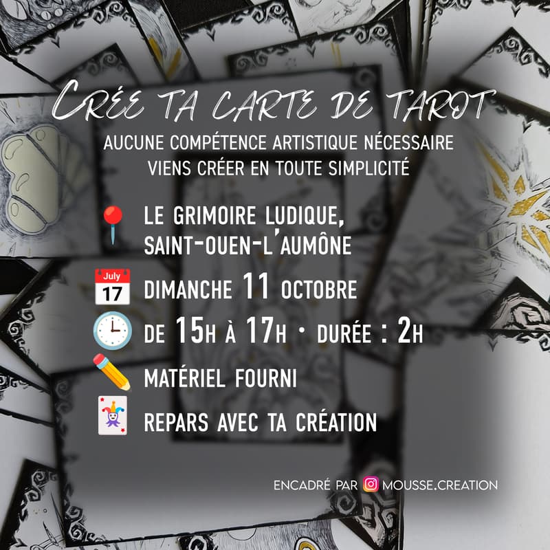 Cover Image for Crée ta carte de tarot