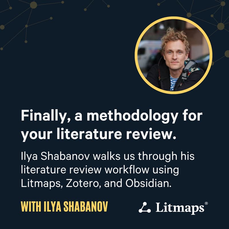 Cover Image for Finally, a methodology for your literature review.