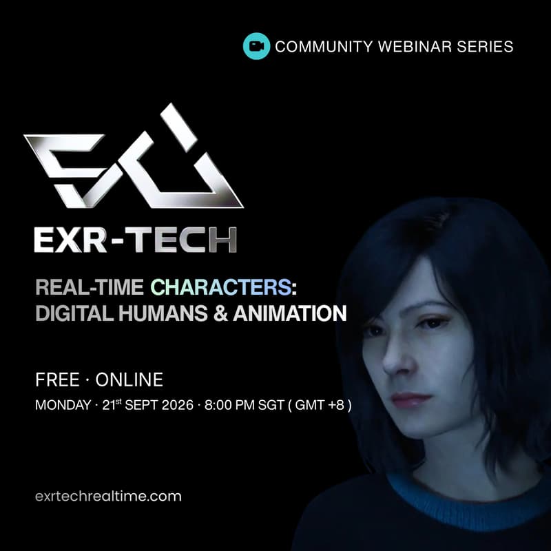 Cover Image for Real-Time Characters: Digital Humans & Animation Workflows
